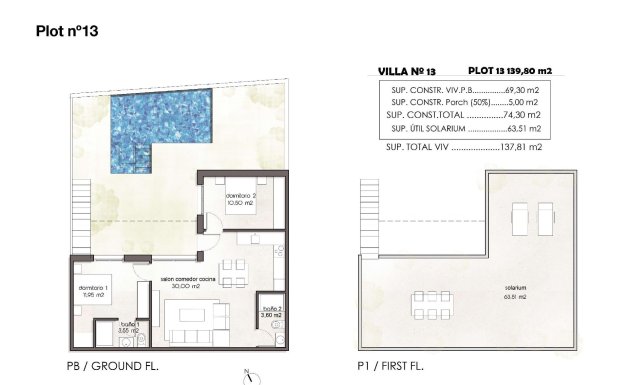 Neuf - Villa Adossée - Pilar de La Horadada