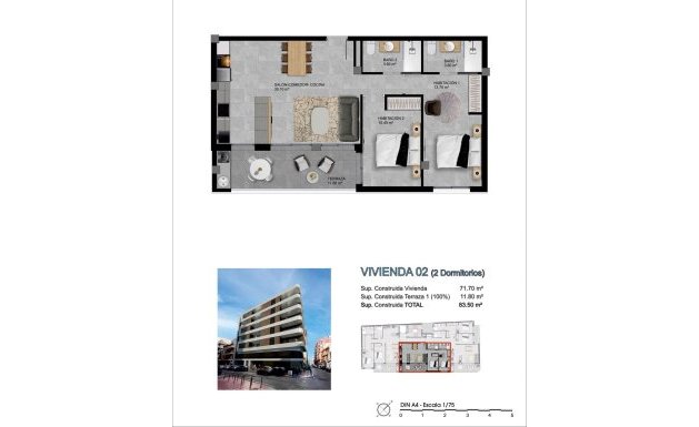 Nueva construcción - Apartamento - Santa Pola