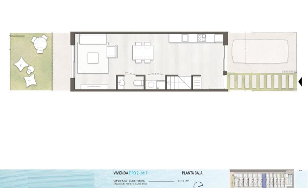 Nueva construcción - Bungalow - Pilar de La Horadada