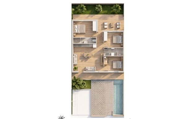Nueva construcción - Bungalow - Pilar de La Horadada