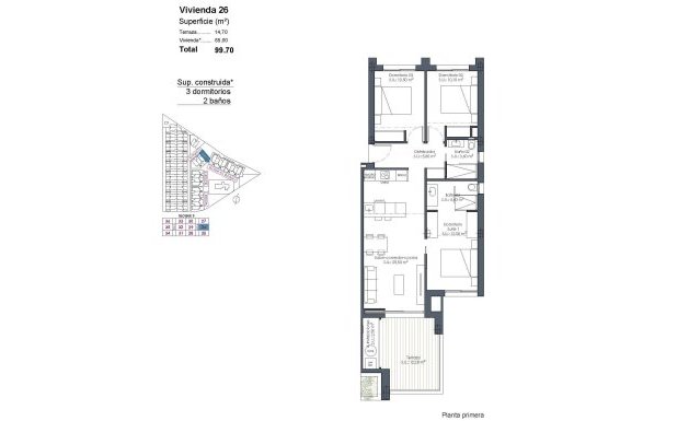 Nueva construcción - Apartamento - Los Alcazares